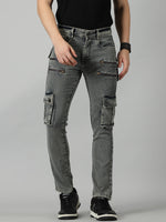 Load image into Gallery viewer, JEANS FOR MEN HAVING 6 POCKET WITH CHAIN
