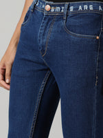Load image into Gallery viewer, SWAG RIDER REGULAR MEN MID BLUE JEANS
