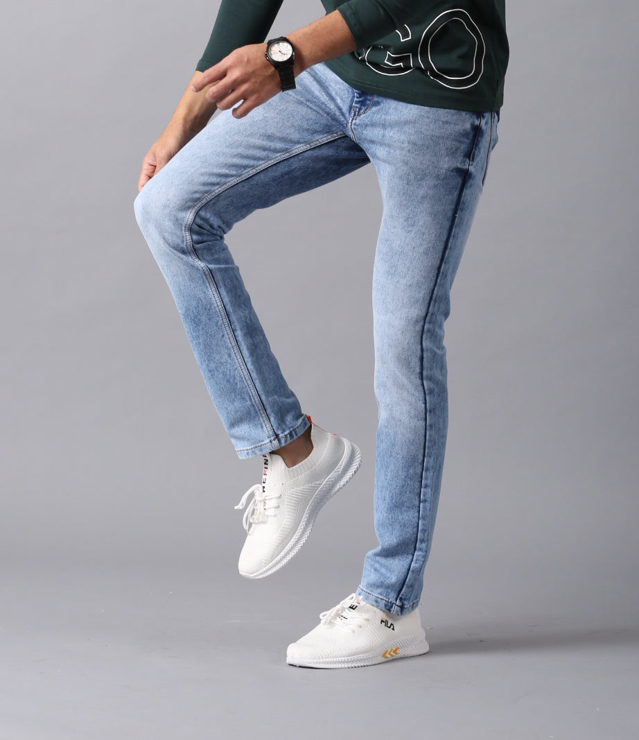 MEN'S BLUE FADED JEANS – united18