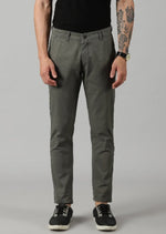 Load image into Gallery viewer, Sea Green Cotton Trouser For Men&#39;s
