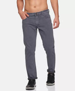 Load image into Gallery viewer, Grey Regular Fit Denim Jeans For Men&#39;s
