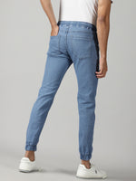 Load image into Gallery viewer, Light Blue Denim Stylish Jogger For&#39;s Men
