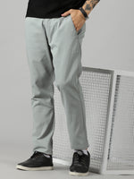 Load image into Gallery viewer, Teal Cotton Trouser For Men&#39;s
