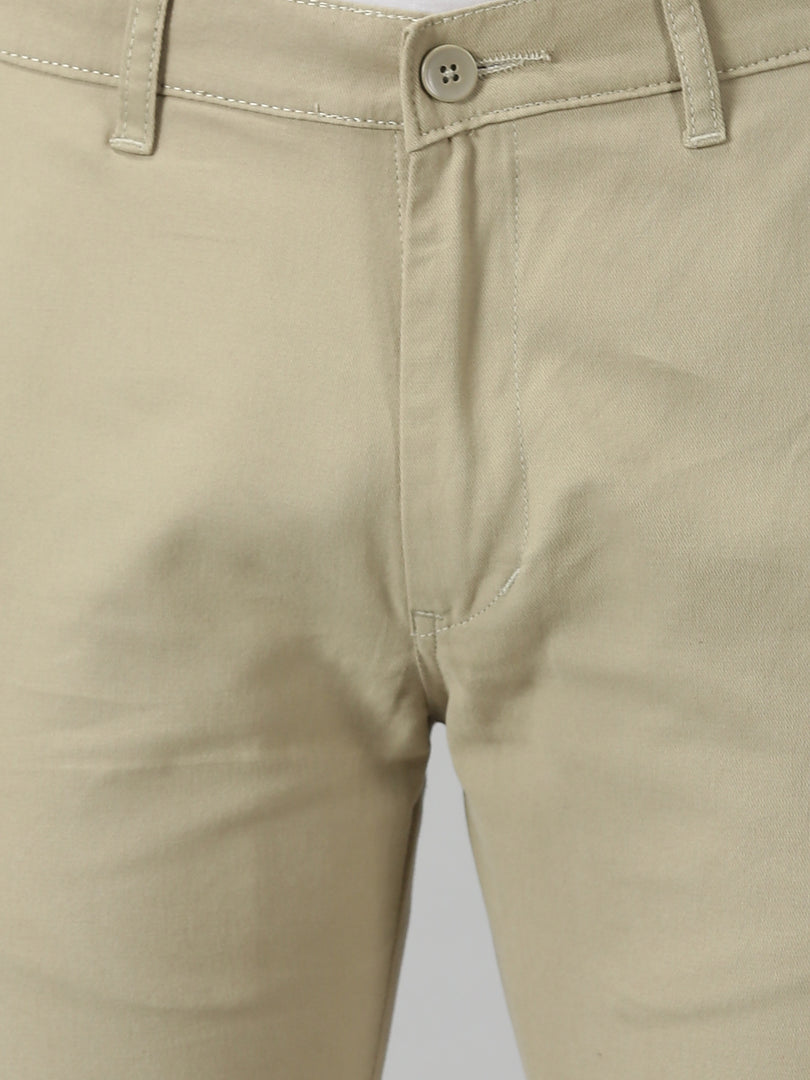 Buy STOP Light Blue Solid Cotton Stretch Slim Fit Men's Trousers | Shoppers  Stop