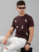 Load image into Gallery viewer, Men Printed Round Neck T-shirt For Men&#39;s
